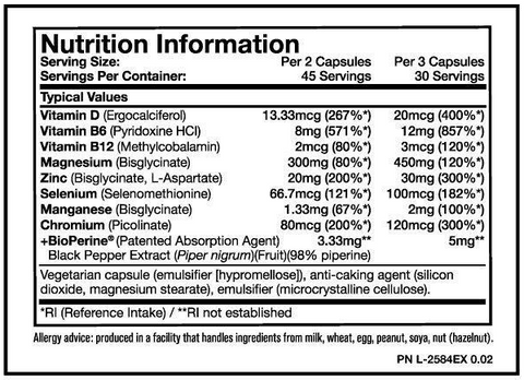 ZM8+ 90 Caps (30 Servings)