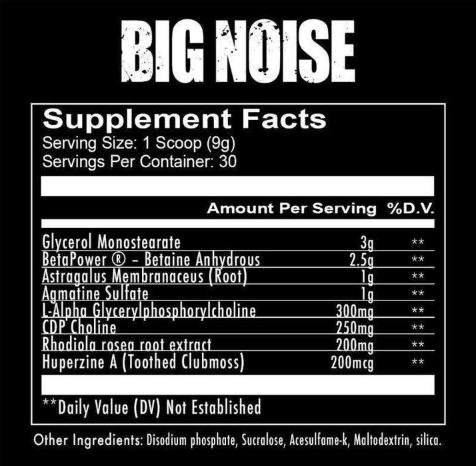 Big Noise (30 Servs)