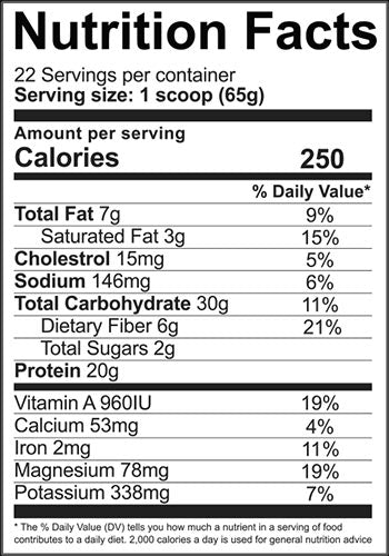 Real Carbs + Protein (22 Servs)