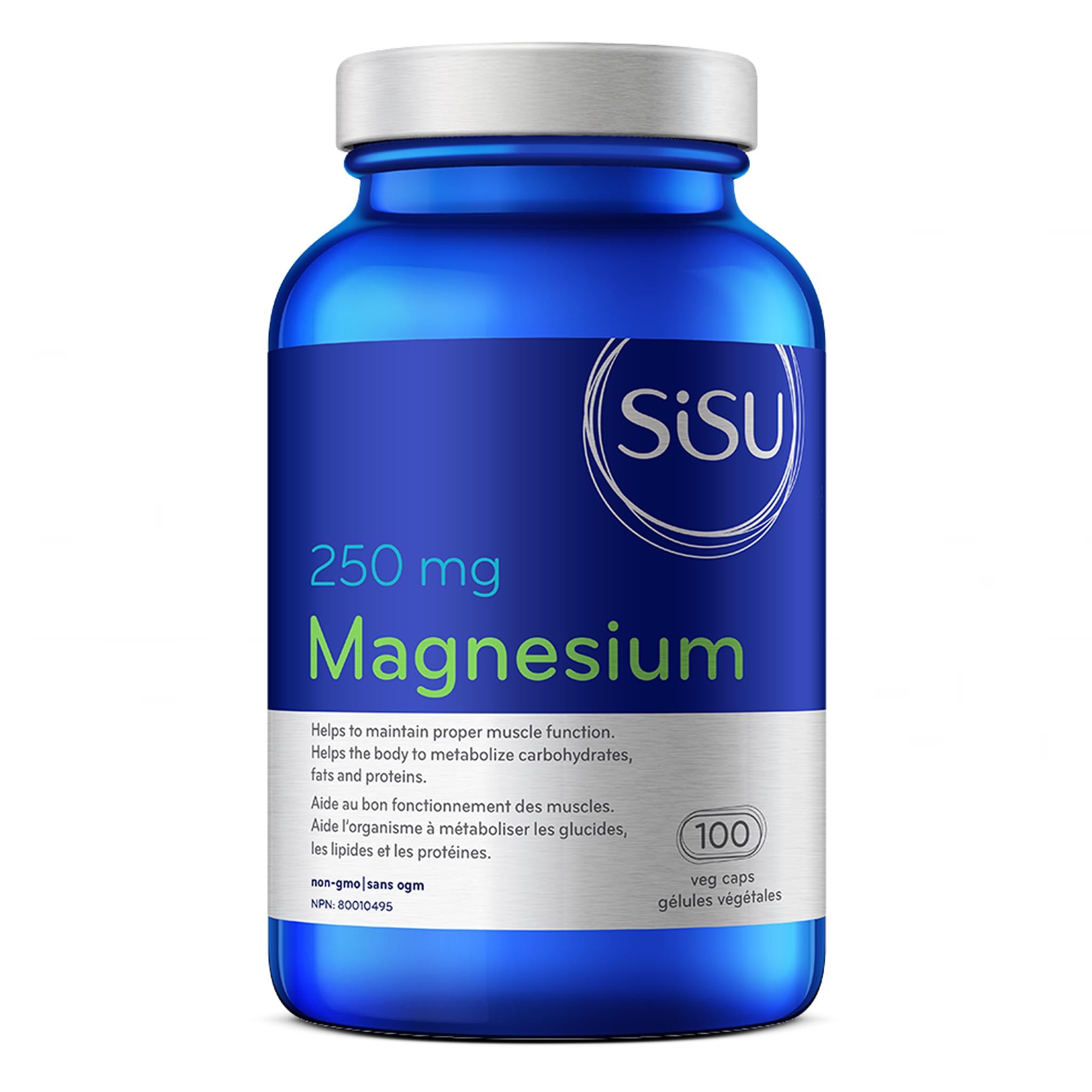 Magnesium 250mg (100 Caps)