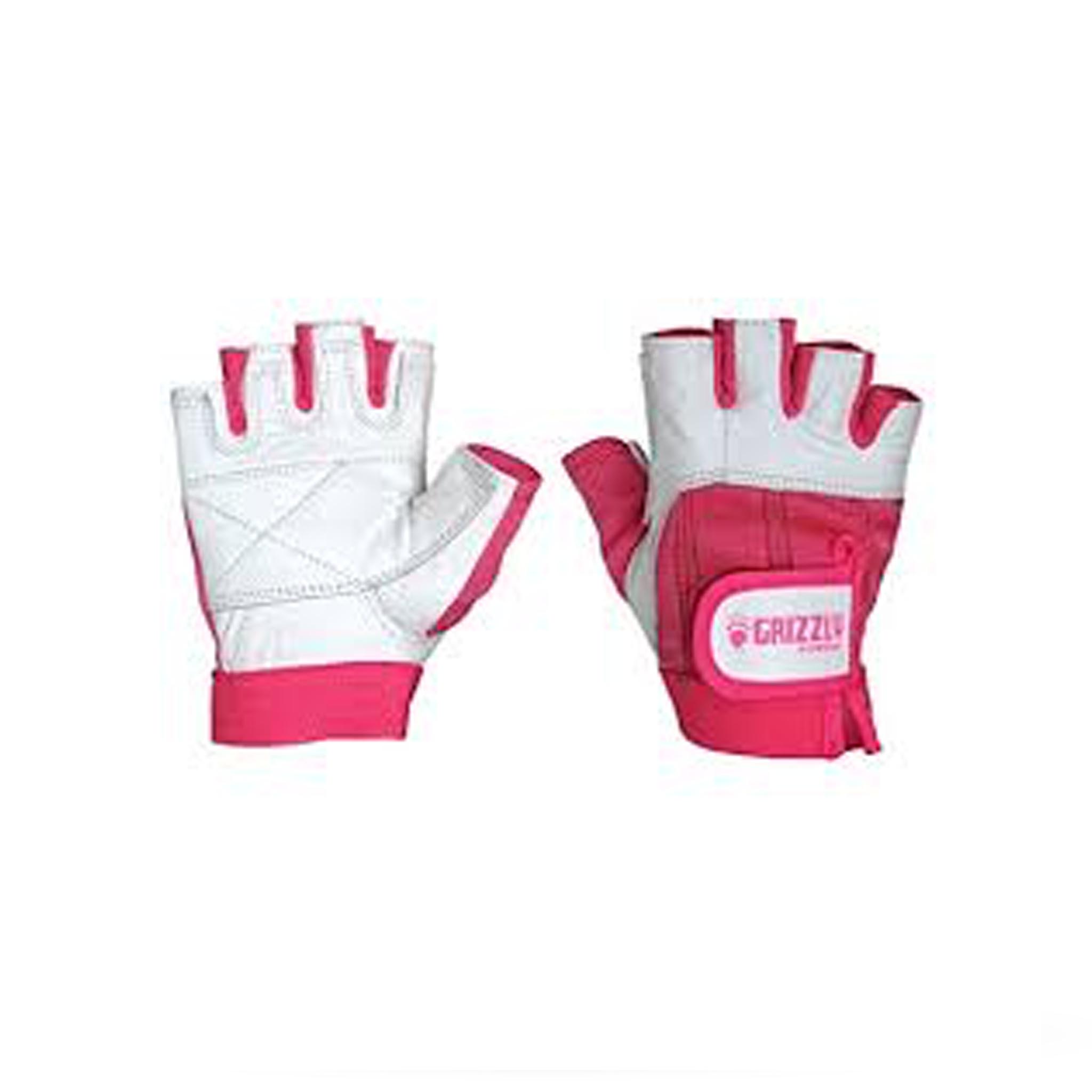 Grizzly Paws Training Gloves 8748-62 Pink & White